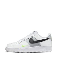 Nike Sportswear AIR FORCE 1 '07 - Matalavartiset tennarit - white volt wolf grey black