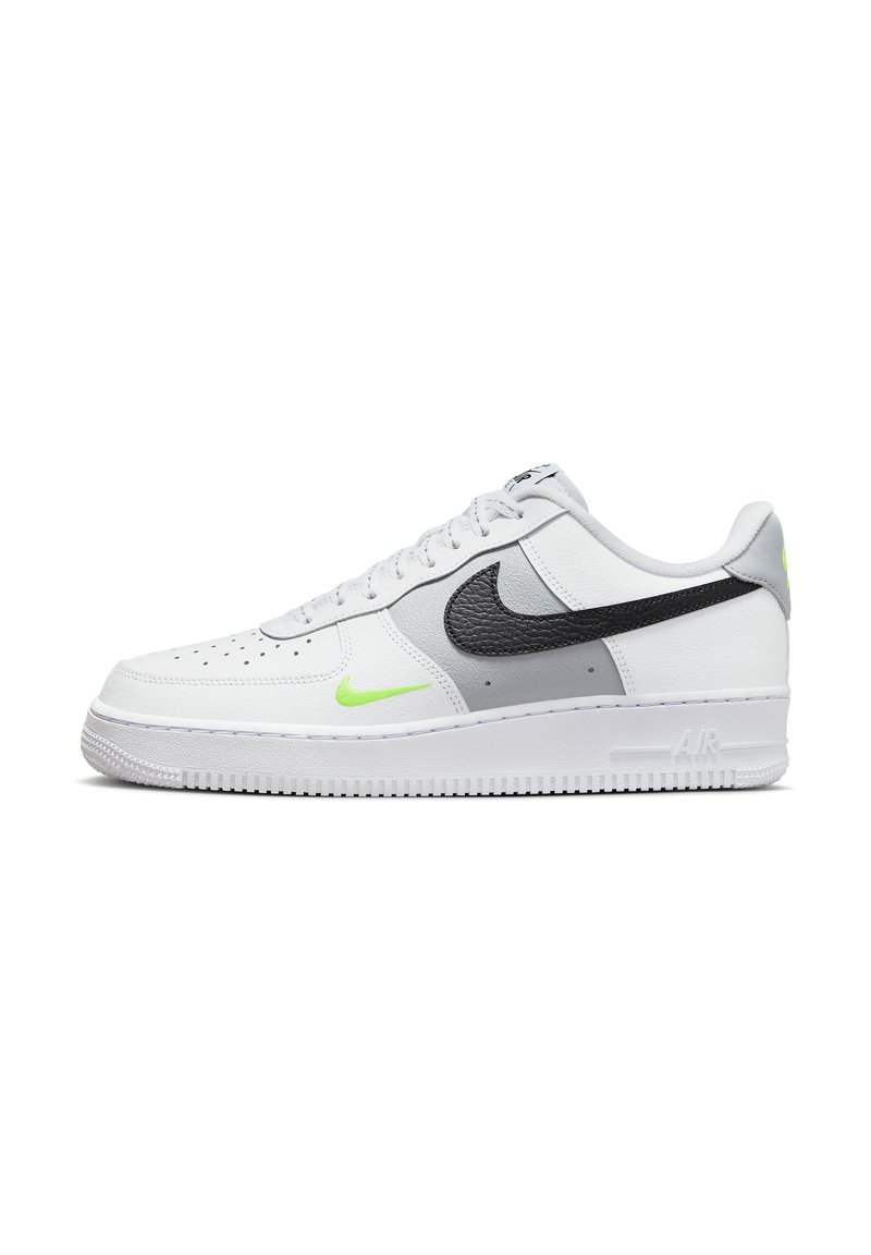 Nike Sportswear AIR FORCE 1 '07 - Matalavartiset tennarit - white volt wolf grey black