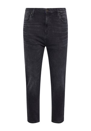 BadRhino, MEN'S STRETCH JEANS - Jeans Tapered Fit - black