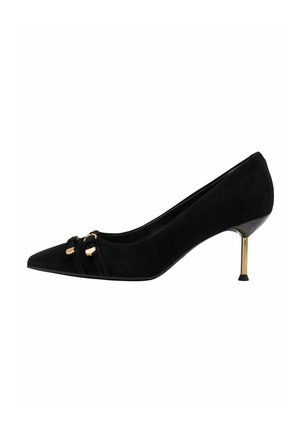 Classic heels - black suede