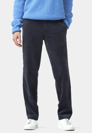 GALLUS ART - Stoffhose - dunkelblau
