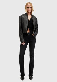 AllSaints SADLER - Giacca di pelle - black