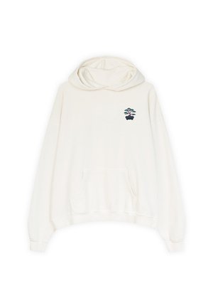 Kaotiko WASHED BONSAI UNISEX - Kapuzenpullover - ivory