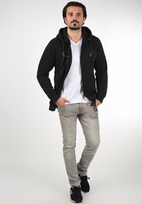 INDICODE JEANS IDBARNHILL - Sweatjakke - black