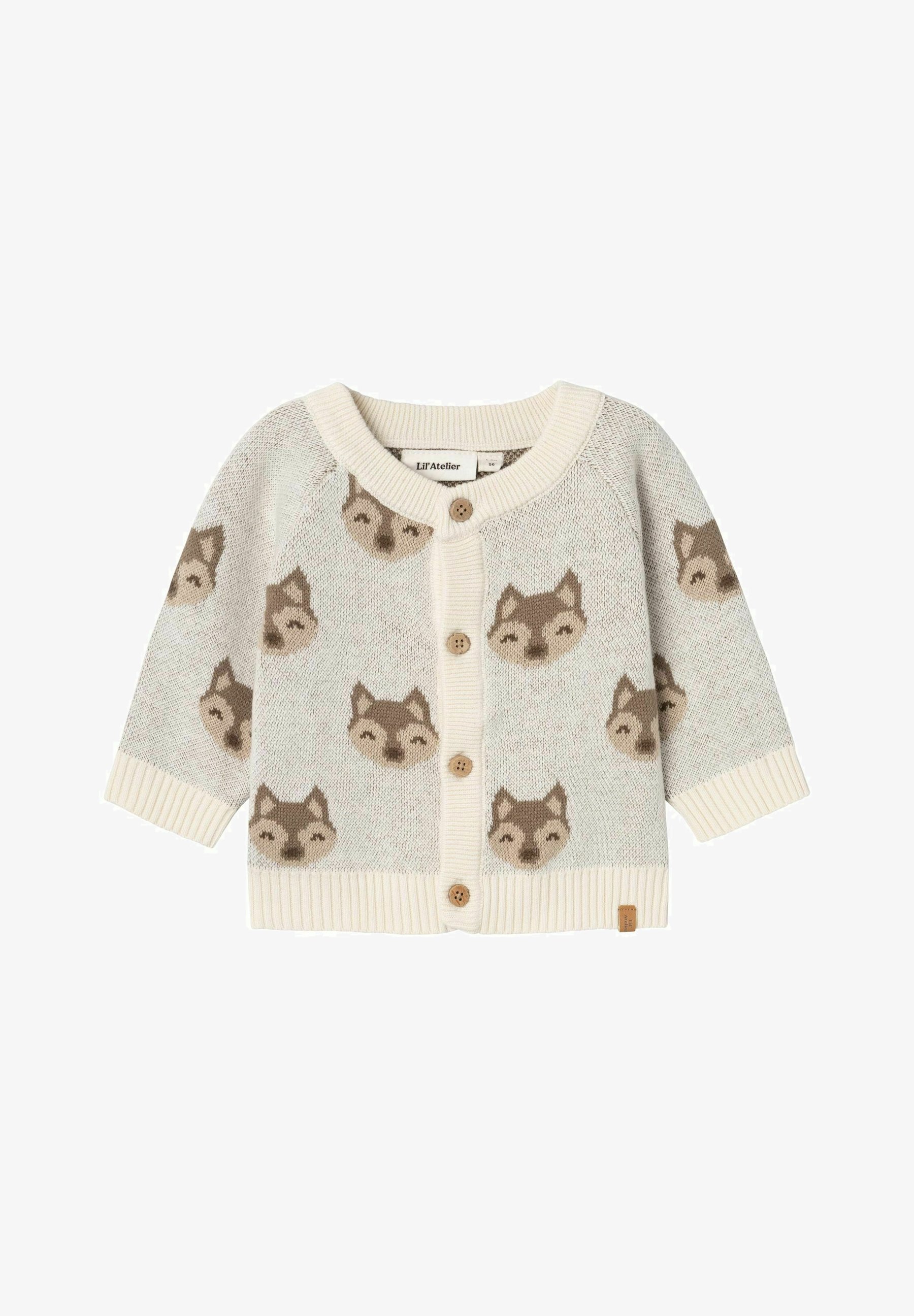 Lil' Atelier Cardigan birch/white Zalando - Main Image