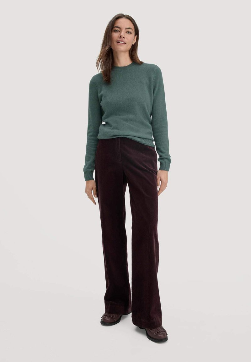 hessnatur MERINO - Jumper - fichtengrün/green