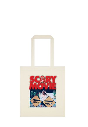 SCARY MOVIE OFFICIAL SAFETY VS DEATH GRAPHIC - Cabas - natural
