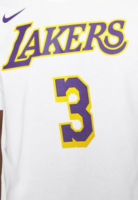 Nike Performance NBA LOS ANGELES LAKERS LEBRON JAMES TEE - Roupa de discoteca - white