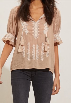 Blouse - beige
