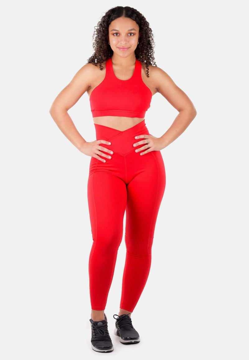YantraConnection Leggings - red