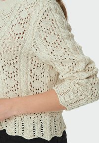 ONLY Strickpullover - white