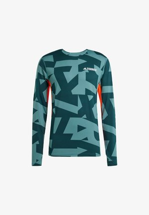 adidas Sportswear LONG SLEEVE - Long sleeved top - preloved teal