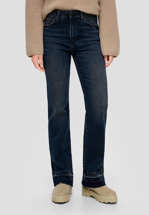 s.Oliver REGULAR FIT - Jeans a zampa - blau