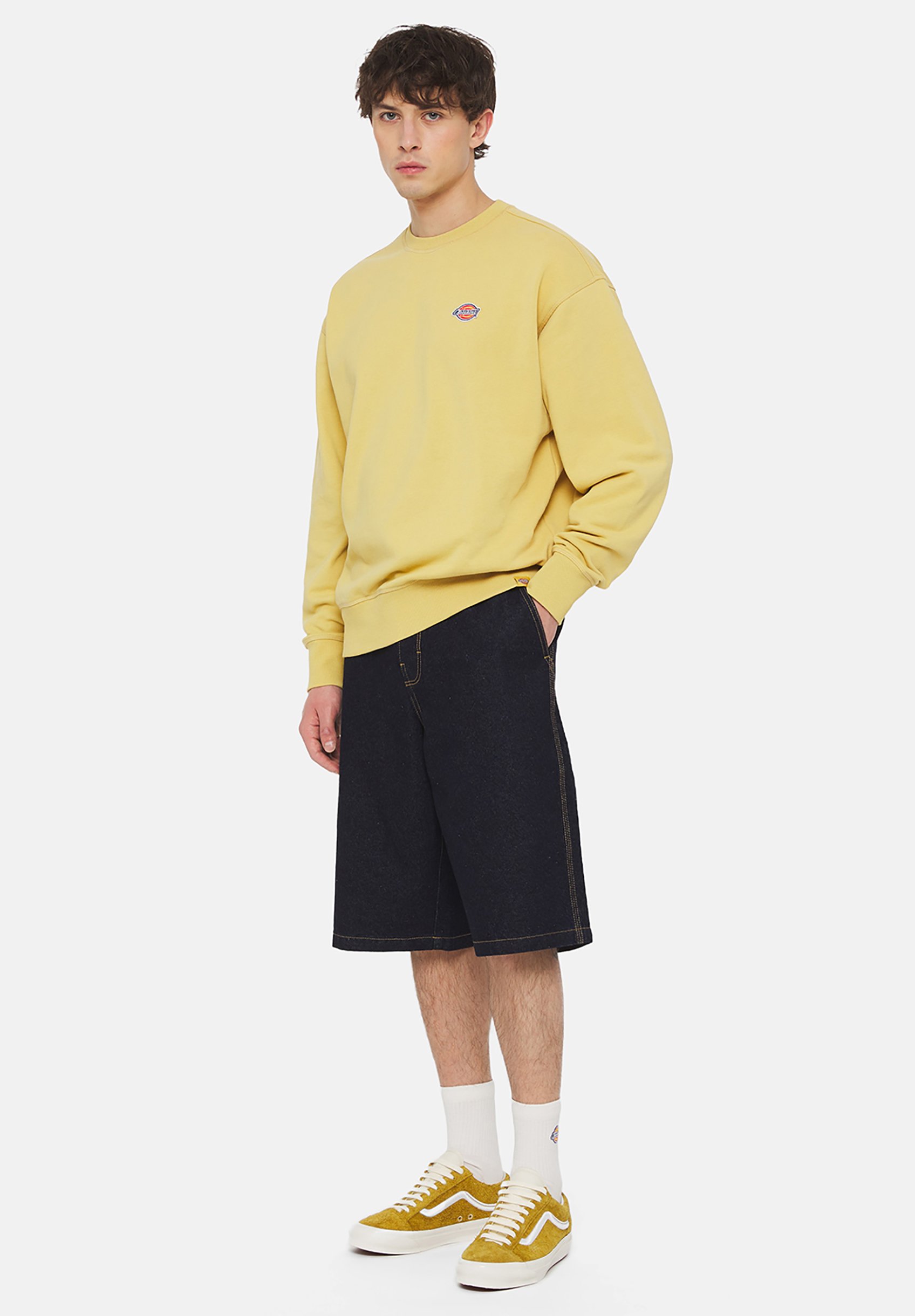 Dickies MADISON - Szorty jeansowe/rinsed denim - Zalando.pl