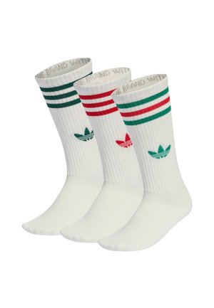 3S HIGH CR S 3 PACK - Calcetines - off white/off white/off white
