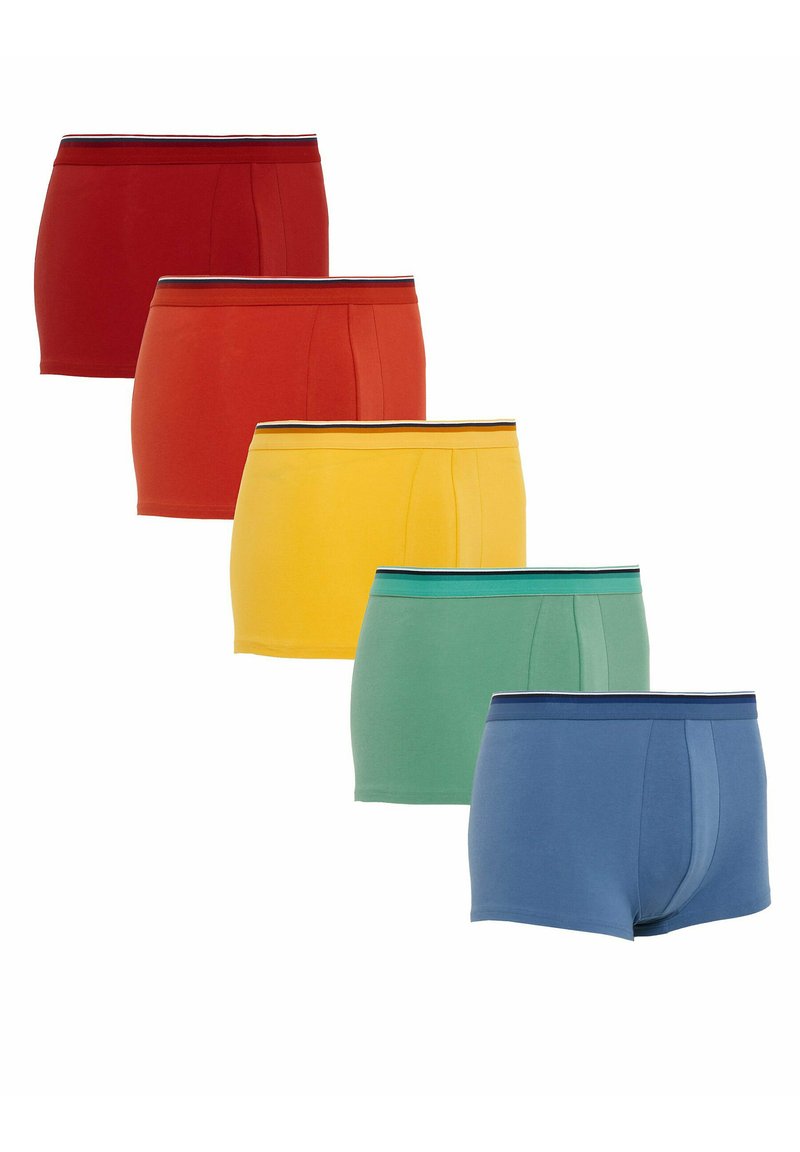 Marks & Spencer 5PK BRIGHT ELASTIC CF HIPSTER Panties multi