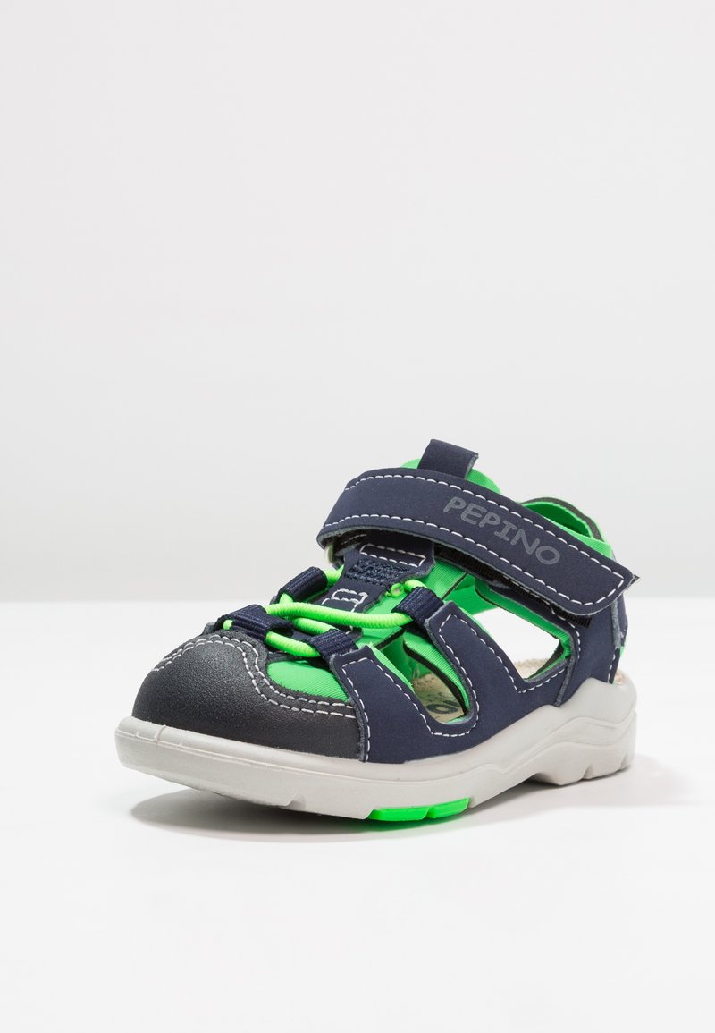 Kinder Riemchensandalen | Pepino GERY Trekkingsandale nautic/neongreen/dunkelblau - XD71355 Kinder Riemchensandalen | Pepino GERY Trekkingsandale nautic/neongreen/dunkelblau - XD71355