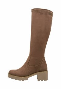 Tamaris Stivali con plateau - cappuccino