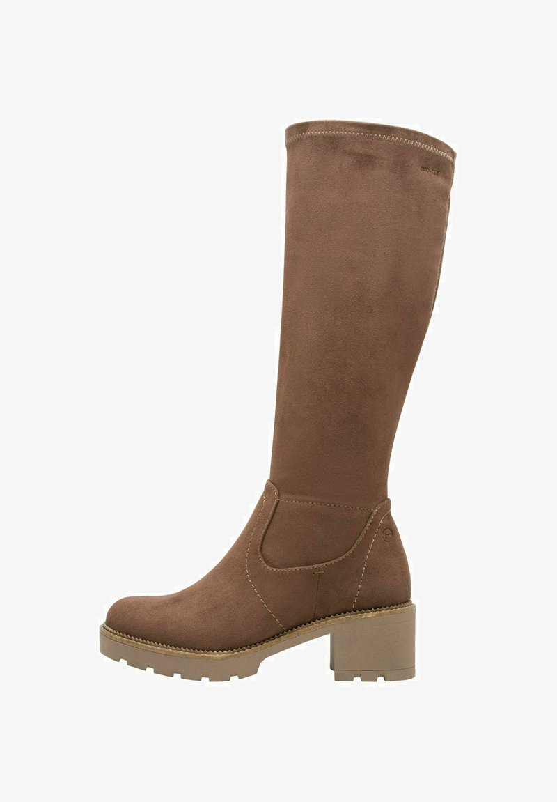 Tamaris Stivali con plateau - cappuccino