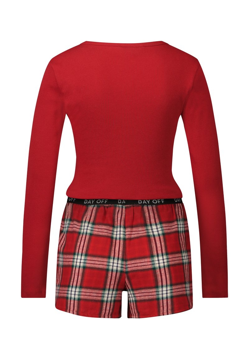 Damen Nachthemden | Hunkemöller Nachtwäsche Set red/rot - WR01320 Damen Nachthemden | Hunkemöller Nachtwäsche Set red/rot - WR01320