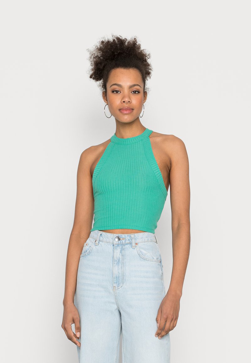Damen T-Shirts | ONLY ONLEMMA 2 PACK Top black/simply green/weiß - GO73722 Damen T-Shirts | ONLY ONLEMMA 2 PACK Top black/simply green/weiß - GO73722