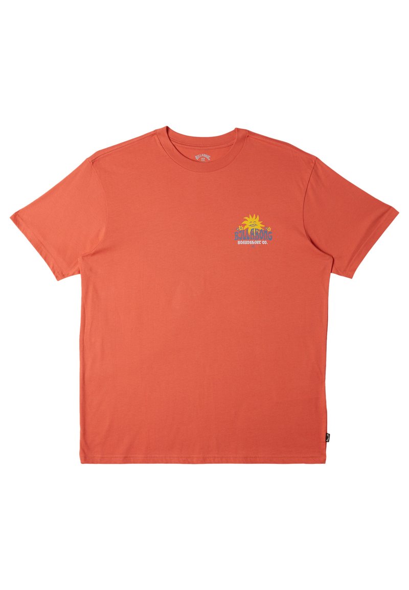 Billabong T-shirt print koraalrood Billabong T-shirt print koraalrood