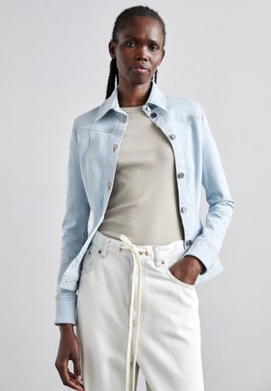 Button-down blouse - lightblue