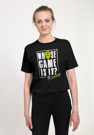WWE WHO'S GAME IS IT - T-shirts print - black