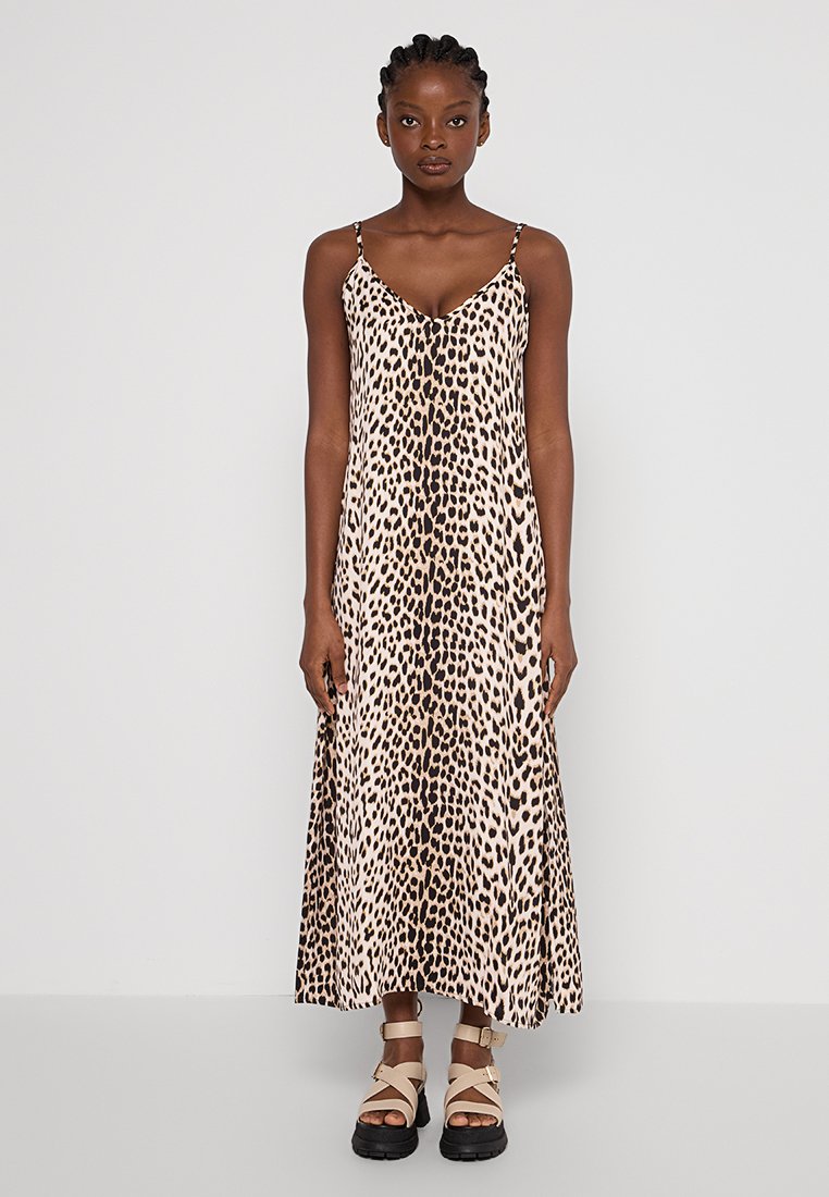 OH APRIL Maxi-jurk beige