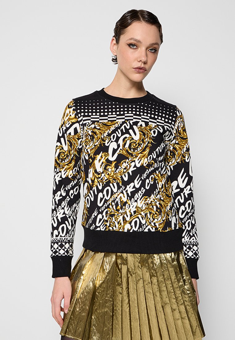 Versace Jeans Couture Sweater zwart