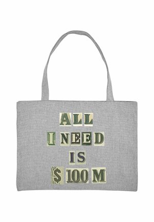 ALL I NEED PRINT - Borsa a mano - mottled grey