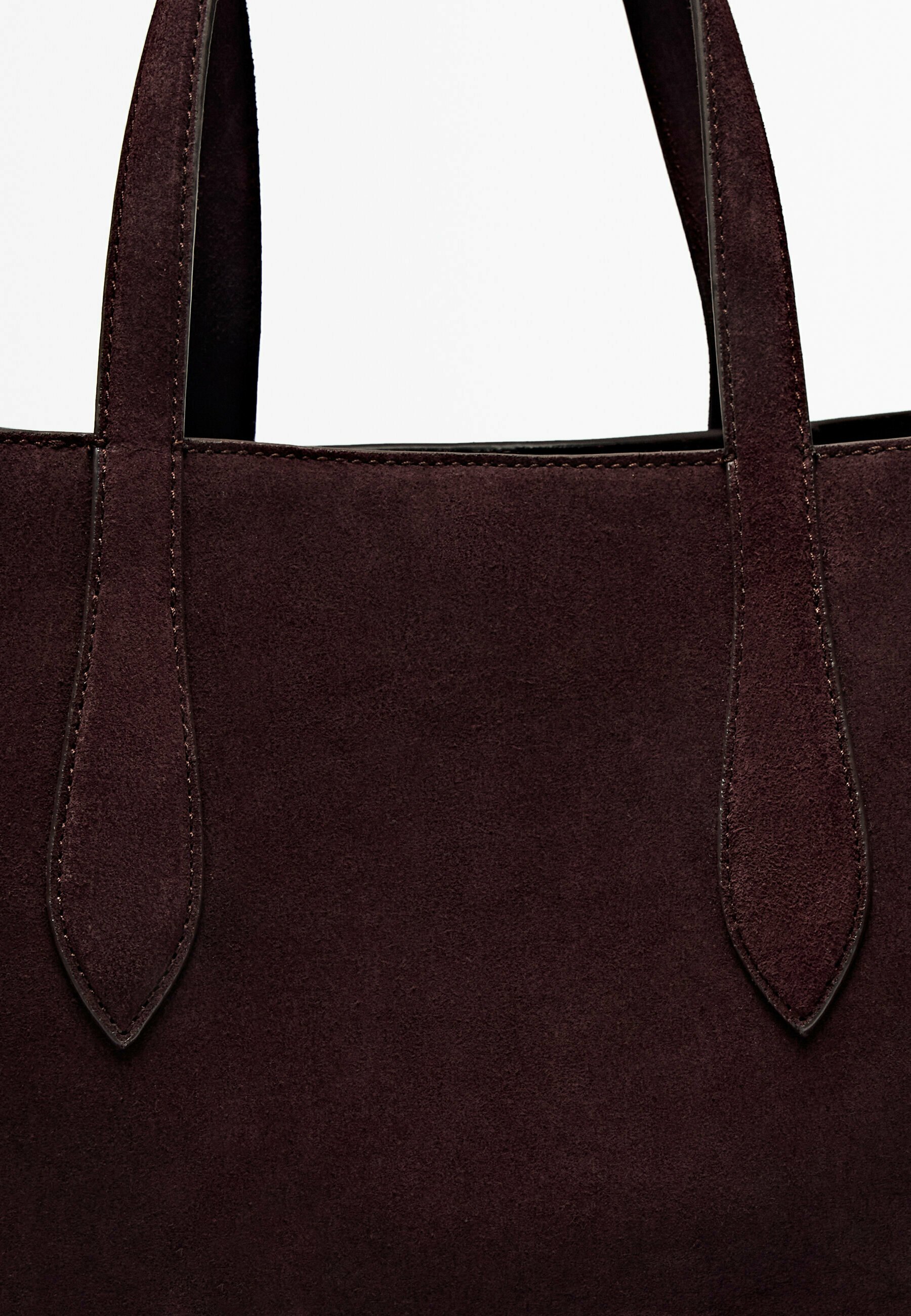 Massimo Dutti HALF ICON - Handbag - bordeaux - Zalando.co.uk