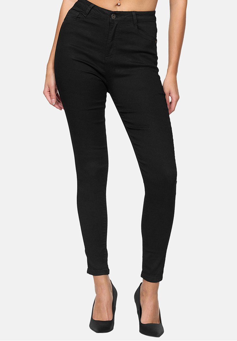 Elara STRETCH - Vaqueros pitillo - schwarz