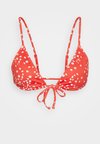 BEACH CLASSICS STRAPPY - Bikini top - poppy red