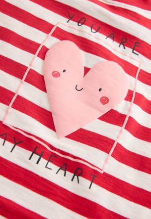 Next, T-shirts print - red heart