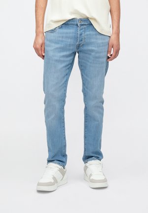 JJIGLENN JJICON - Karcsúsított farmerek - blue denim