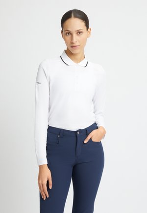 MIRIAM LONG SLEEVE  - Piké - white