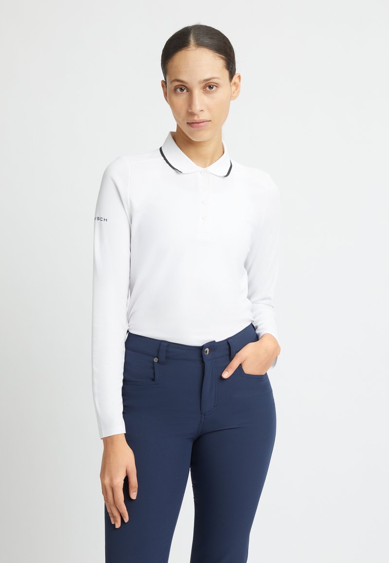 Röhnisch MIRIAM LONG SLEEVE  - Piké - white