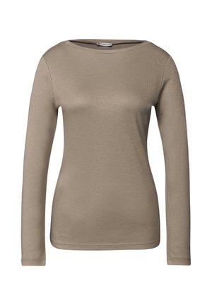 BASIC - T-shirt à manches longues - braun
