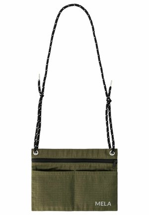UNISEX  - Schoudertas - dark olive