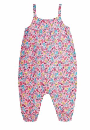 BRIGHT REGULAR FIT - Jumpsuit - pink strawberry garden floral