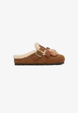 XTI, ZUECO DE MUJER PLANO - Pantuflas - camel