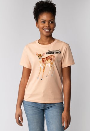 watapparel T-Shirt print - fraiche peche
