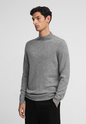 Pullover - gray melange
