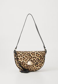 Lindex BAG LEO NORA - Mala de mão - dark beige