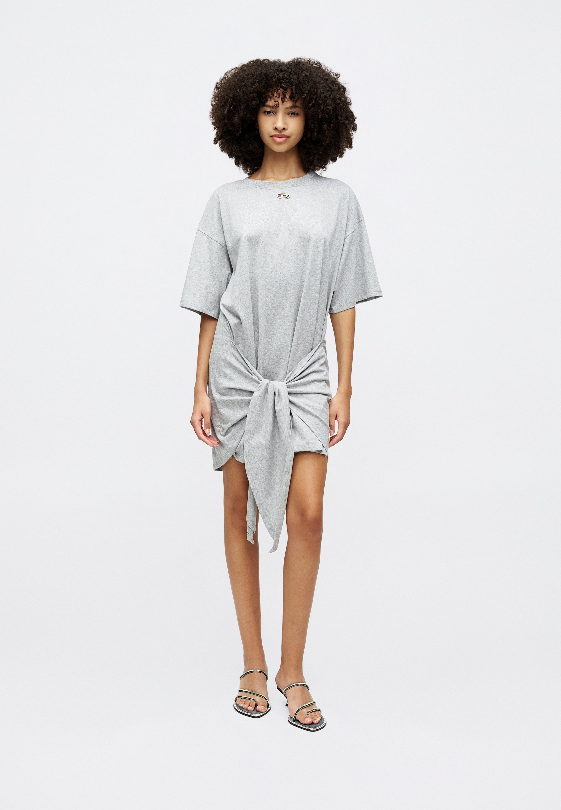 Diesel EIVOR - Jersey dress - grey - Zalando.co.uk