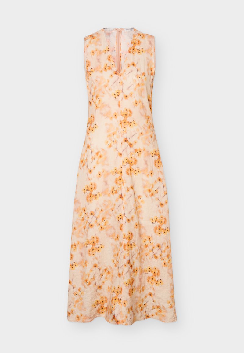 Marc O'Polo DRESS SLEEVELESS V NECK FIT AND FLARE SHAPE CUTLINES ...