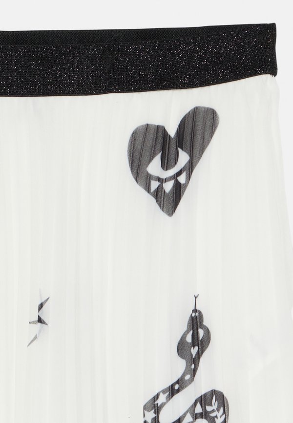 ROCK - Pleated skirt - blanc cassé3