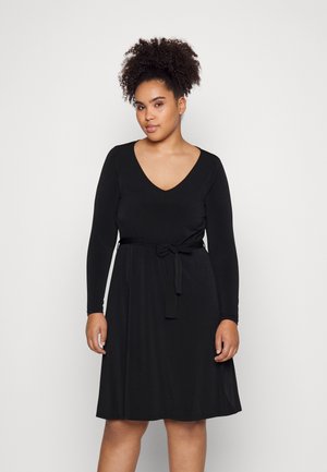 Anna Field Curvy Vestito di maglina - black