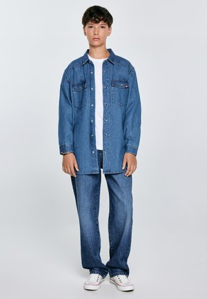 LONG LOOSE FIT - Pluus - blau